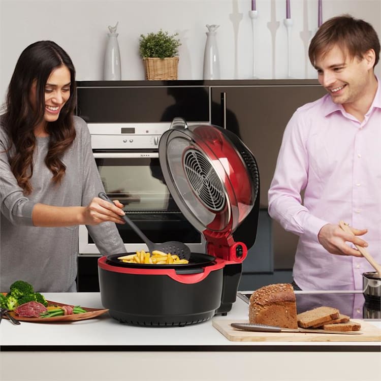 VitAir Turbo Smart, frytkownica na gorące powietrze, garnek zapasowy, stal, CeraPlus, 700 g