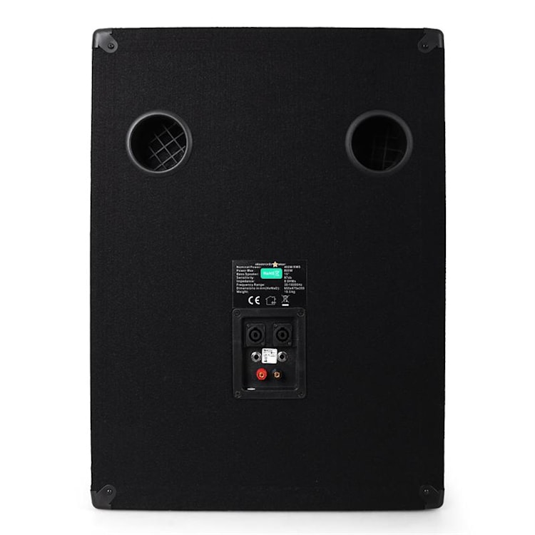 Paar Malone 2 x PW-1522 Box luidspreker 38cm 1600W