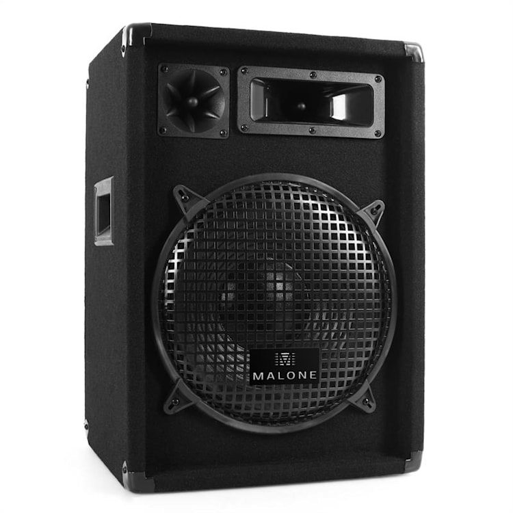 Paar Malone 2 x PW-1222 3-wegs box luidsprekers 30 cm (12")