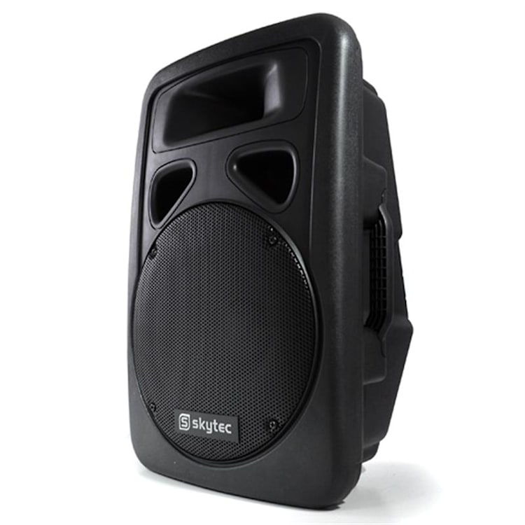 Paar PA-luidsprekers Skytec 38 cm actieve box 2 x 1500 W ABS