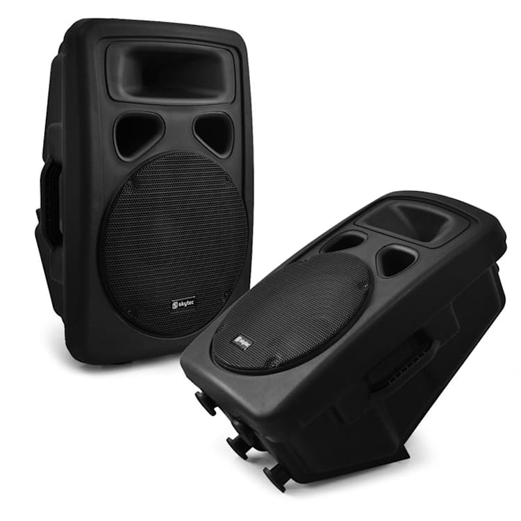 Paar 25cm (10") DJ PA Boxen 2x Luidspreker 600W