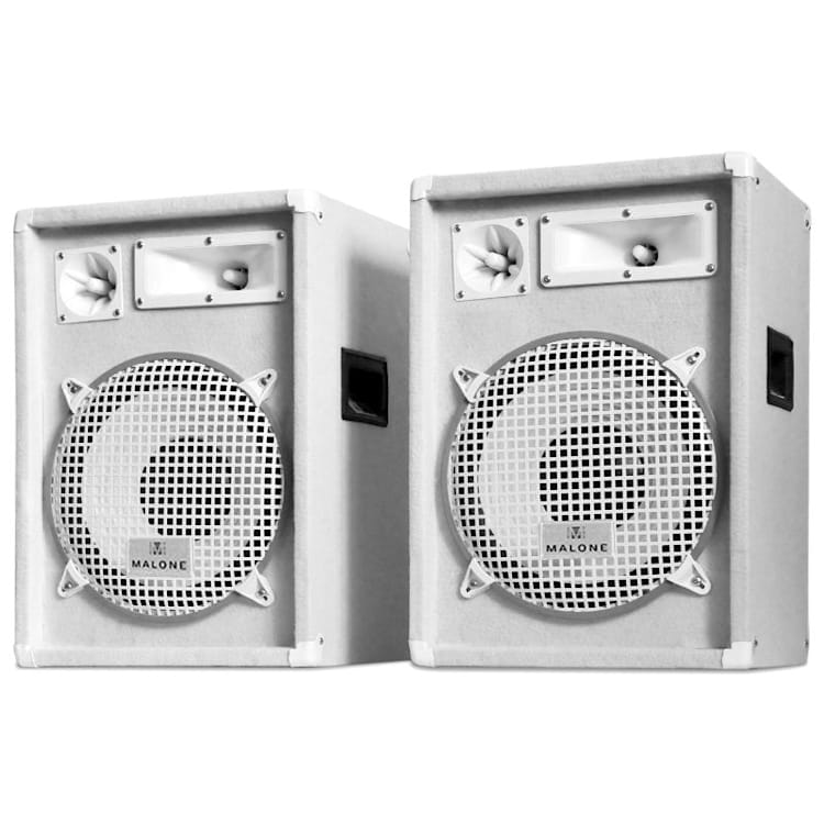 PW-1222 paar PA-boxen luidspreker 1200W 30 cm