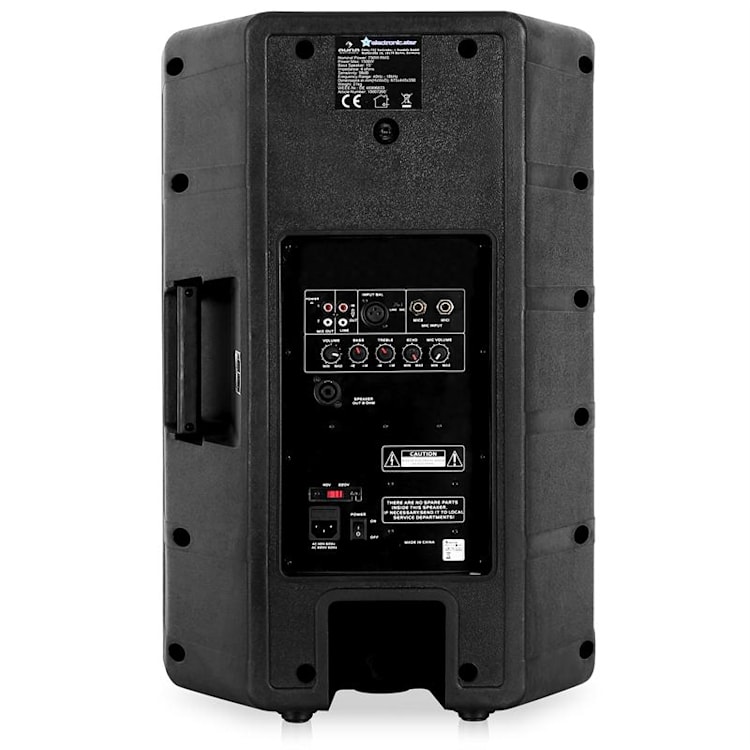 Paar actieve PA-boxen 38cm max. 1500W ABS