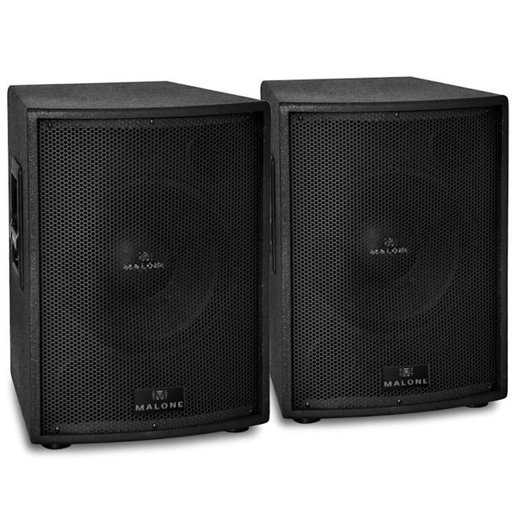 Paar actieve subwoofer PA-boxen 38 cm (15") Auna 4000 W