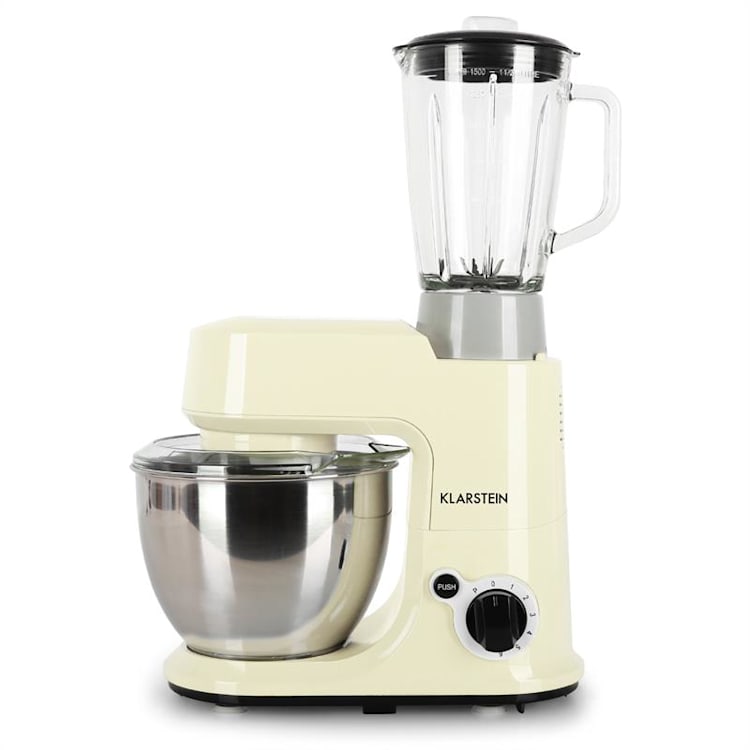Carina Morena Set 800W Stand Mixer + 1.5L Blender Creme Creme