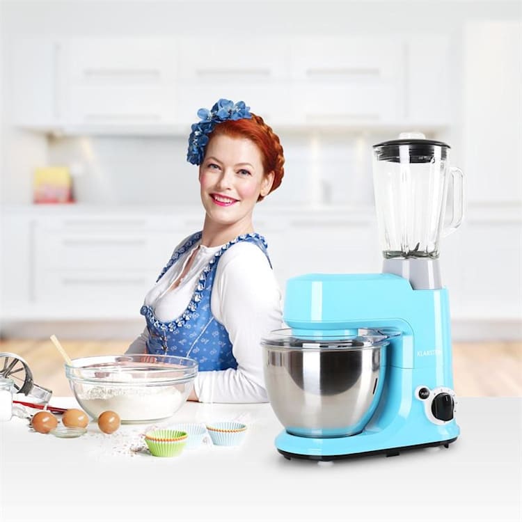 Carina Azzura Set Robot de cocina más vaso 1,5L Azul