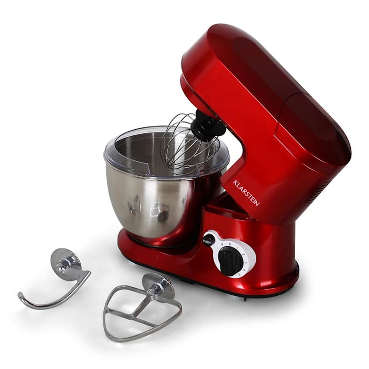 Carina Rossa Set Robot de cocina más vaso 1,5L Rojo