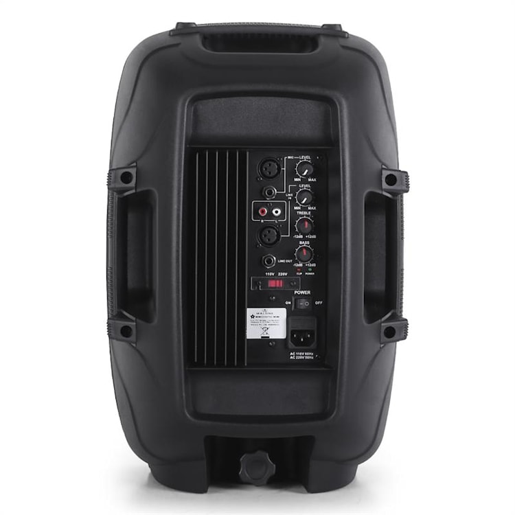 Actieve PA-box 25 cm (10") 400 W max. 4 Ohm 92 dB