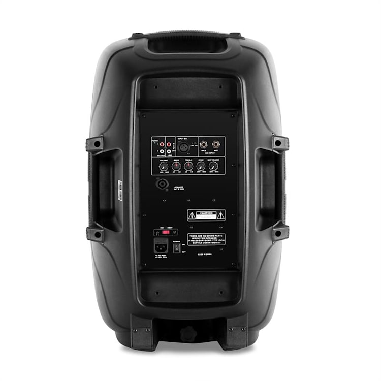 Actieve PA-box 38,10 cm (15") 800 w max. 4 Ohm 98 dB