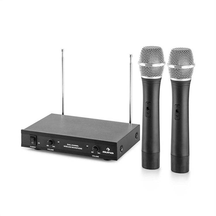 Set Karaoke "STAR-28A" Pack enceintes actives sono & set micros 2 canauxsans f