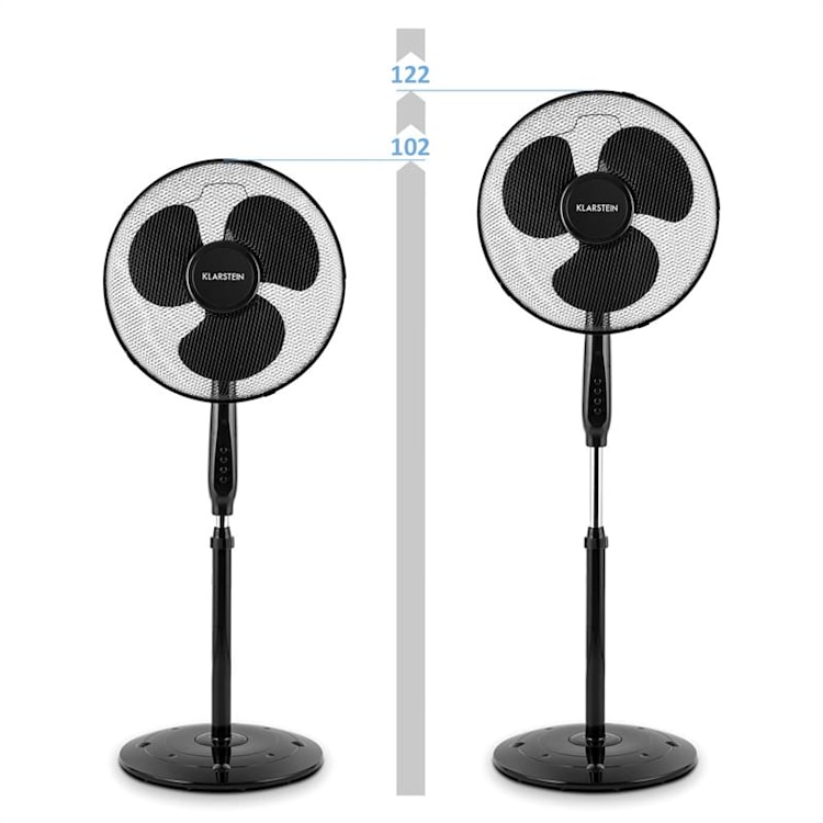 Black Blizzard 2G jalallinen tuuletin 2 kpl 50W 40,6cm