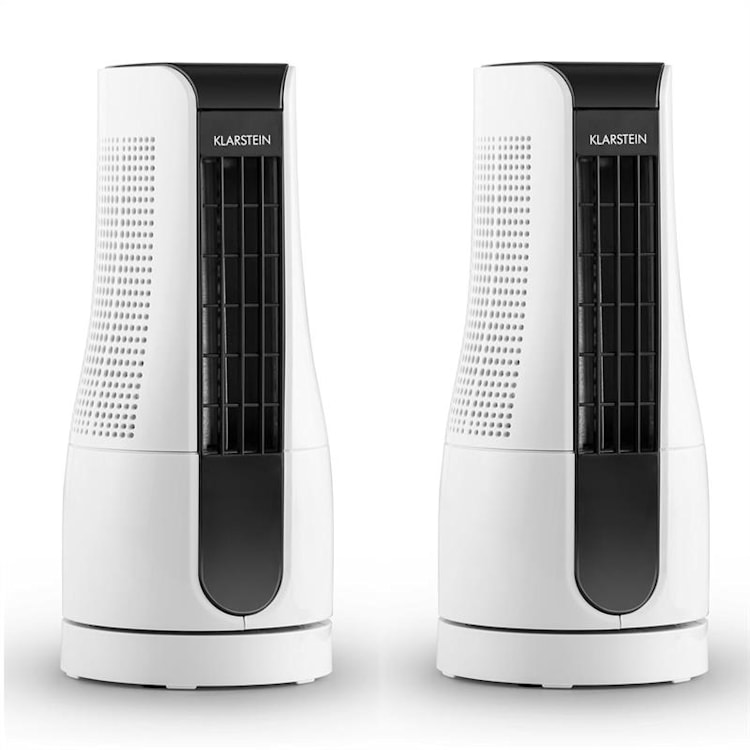 Skyscraper Office zuilventilator 2-dlg set tafelventilator 16W wit