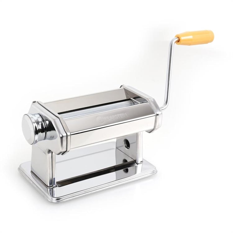 Klarstein Pasta Set, zariadenie na prípravu cestovín, ušľachtilá oceľ & susič cestovín Verona Strieborná