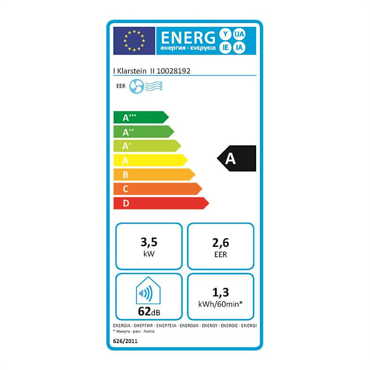Metrobreeze 12 NIZZA, 3 V 1 k, 3,5 KW, 12000 BTU/H, időzítő