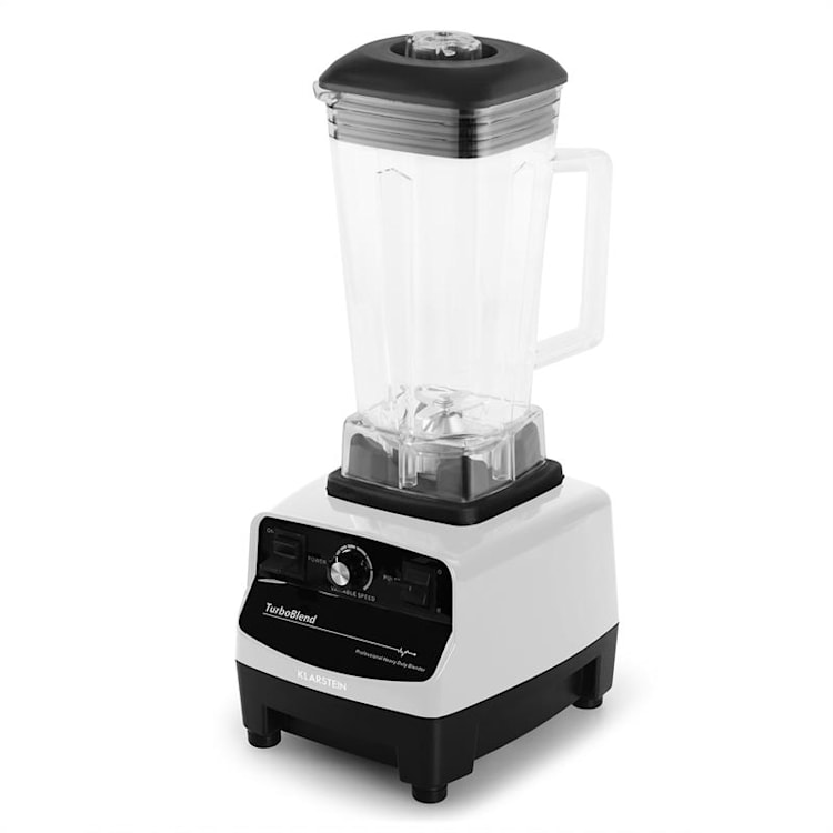 Herakles-3G Ståmixer 1500W 2,0 PS 2L vit Green Smoothie BPA-fri Vit