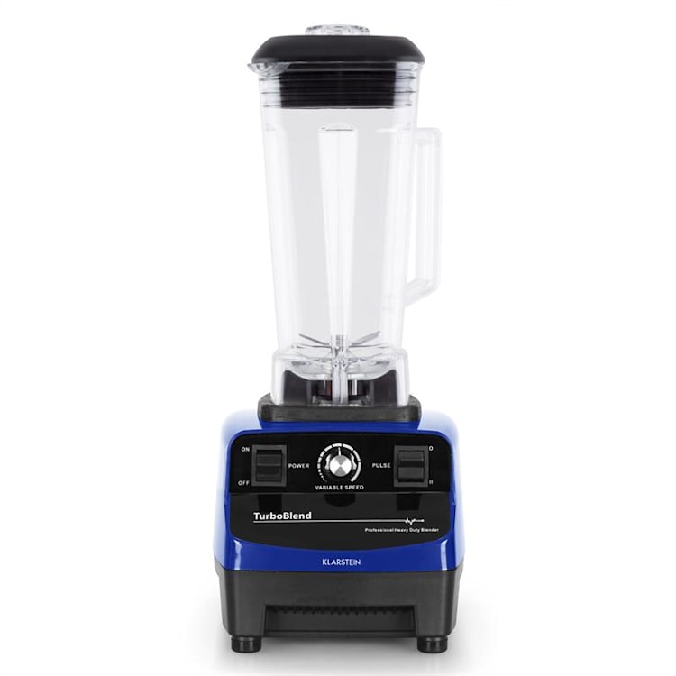 Herakles 3G Standmixer Blau mit Cover 1500W 2,0 PS 2 Liter BPA-frei Blau
