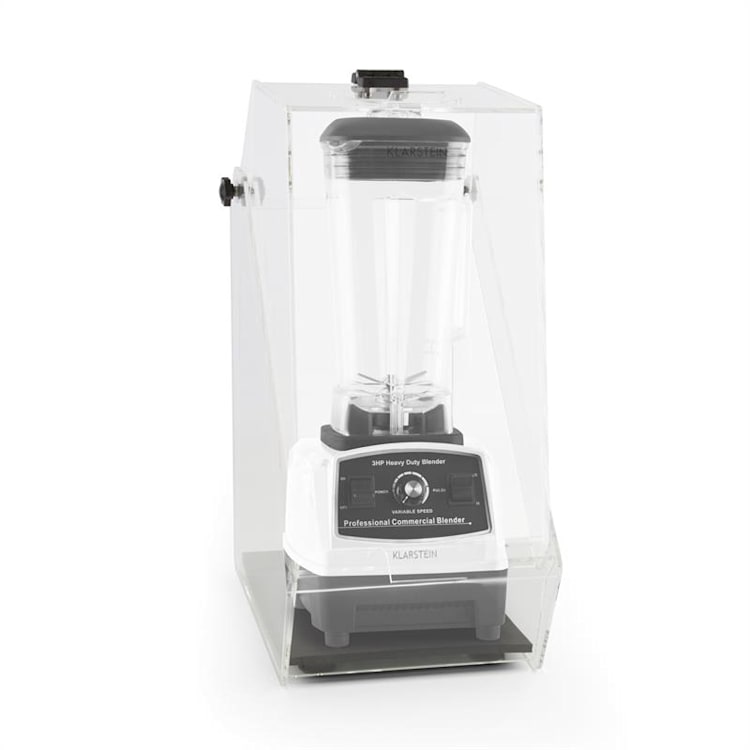 Herakles 2G Frullatore Bianco con Cover 1200W 1,6 CV 2 Litri senza BPA Bianco