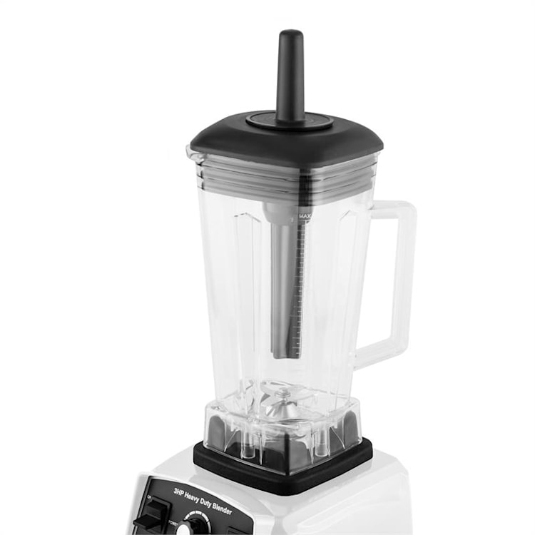 Herakles 2G Frullatore Bianco con Cover 1200W 1,6 CV 2 Litri senza BPA Bianco