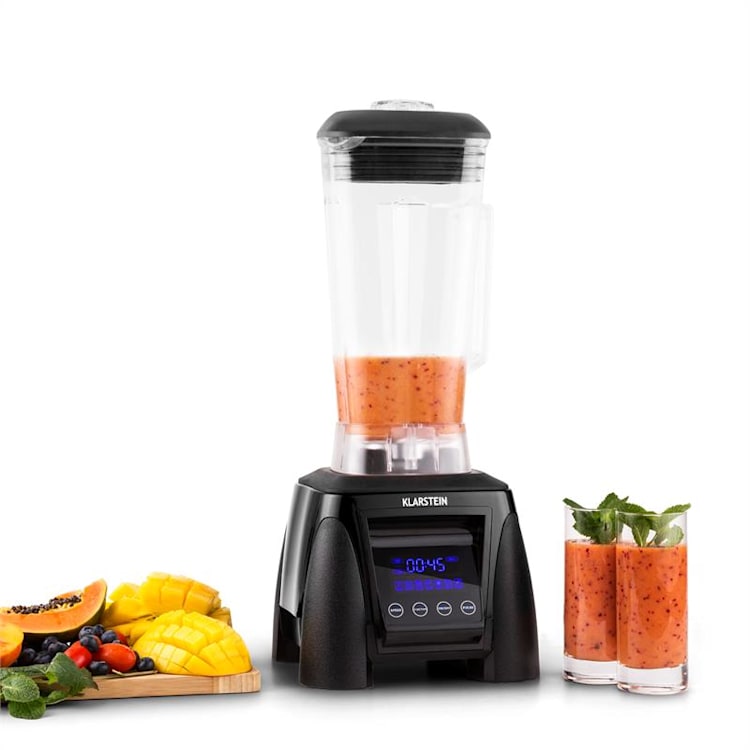 Herakles 8G Mixeur sur pied 2L & protection anti- bruit 1800W sans BPA Noir