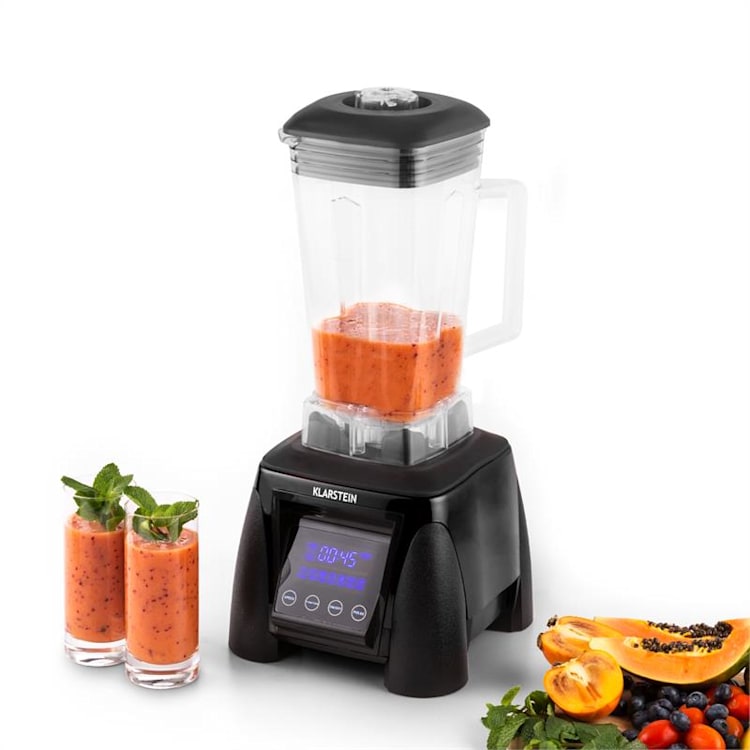 Herakles 8G Mixeur sur pied 2L & protection anti- bruit 1800W sans BPA Noir