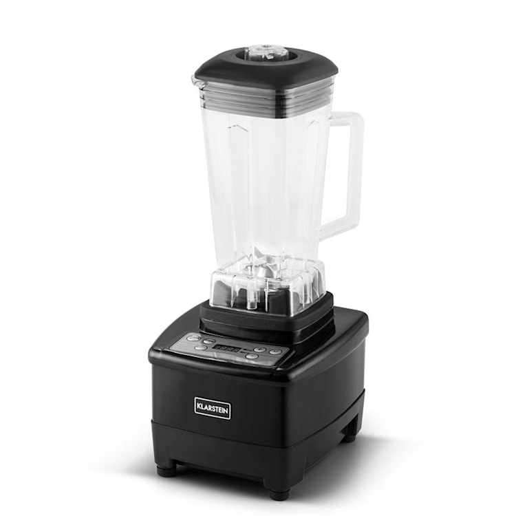 Herakles 4G Batidora Vaso negro con cover 1500W 2,0 PS 2 litros libre de BPA Negro