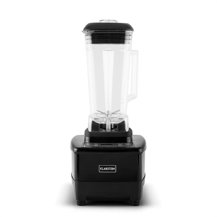 Herakles 4G Batidora Vaso negro con cover 1500W 2,0 PS 2 litros libre de BPA Negro