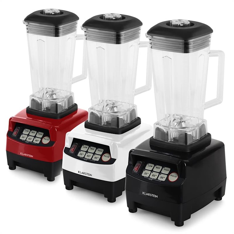 Herakles 5G Staande mixer rood met Deksel 1500W 2,0 PS 2 liter BPA-vrij Rood