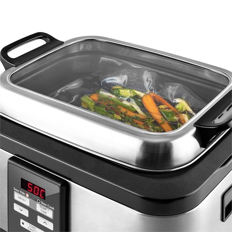 Klarstein tastemaker sous vide, set vacuum cleaner foodlocker + sous vide Garer + pungă