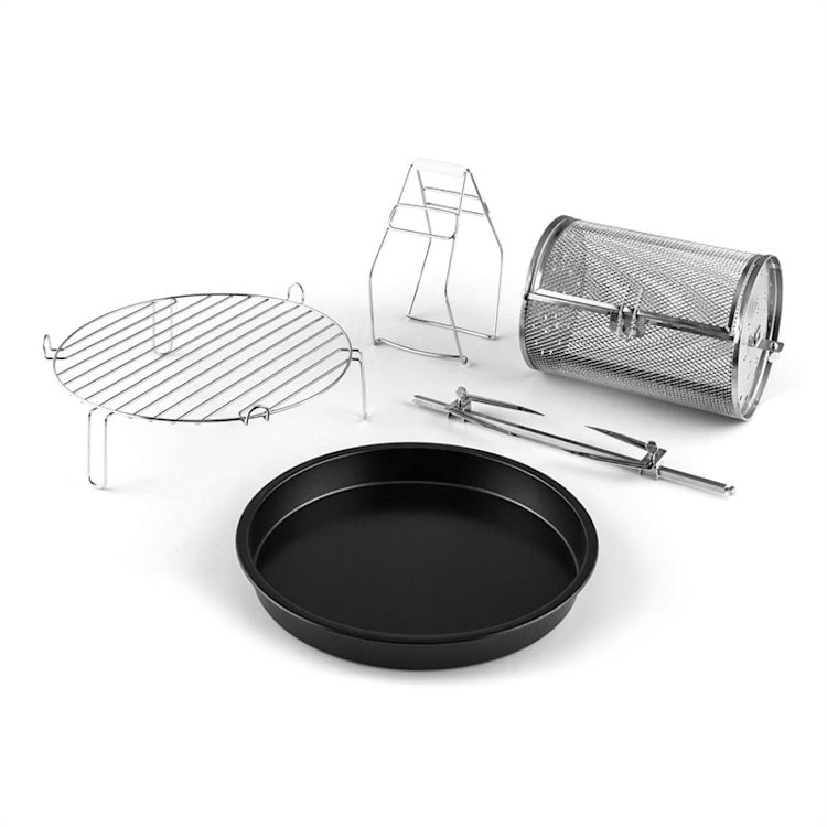 VitAir Groene Bundel Set | 1400W heteluchtfriteuse 9L | draaispiesrotor