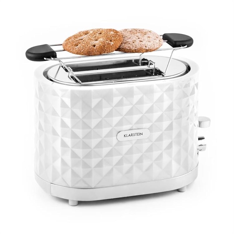 Granada Bianca Set Da Colazione | Bollitore 2000W Tostapane 1000W| Bianco