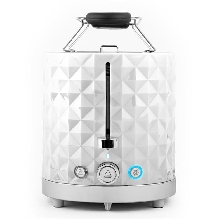 Granada Bianca Set Da Colazione | Bollitore 2000W Tostapane 1000W| Bianco