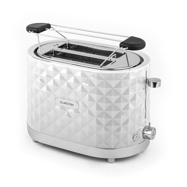 Granada Bianca Set Da Colazione | Bollitore 2000W Tostapane 1000W| Bianco