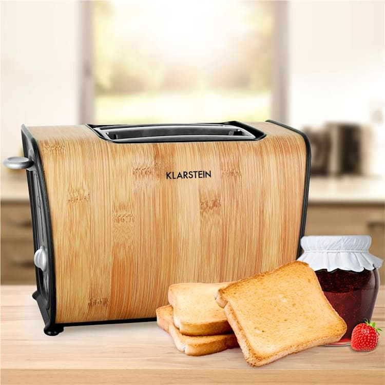 Bamboo Garden Breakfast Set Small Kettle |Toaster | Bamboo