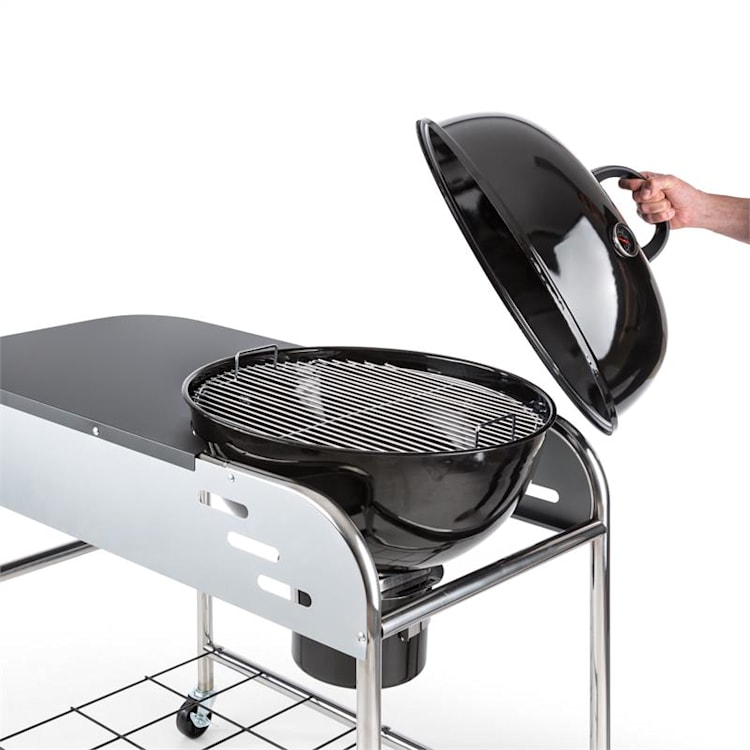 Set XXL Barbecue charbon de bois BBQ Smoker + allume-feu électrique