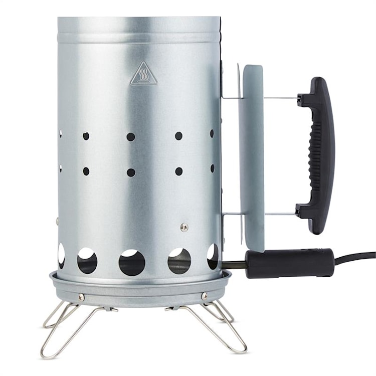 Set XXL Barbecue charbon de bois BBQ Smoker + allume-feu électrique