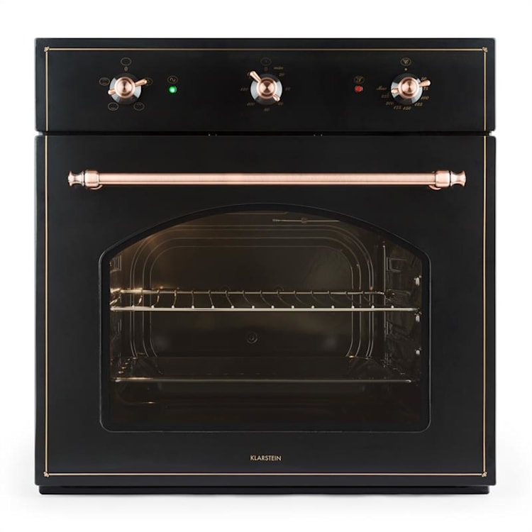 Vilhelmine und Lumio Primo Set Backofen Dunstabzugshaube schwarz
