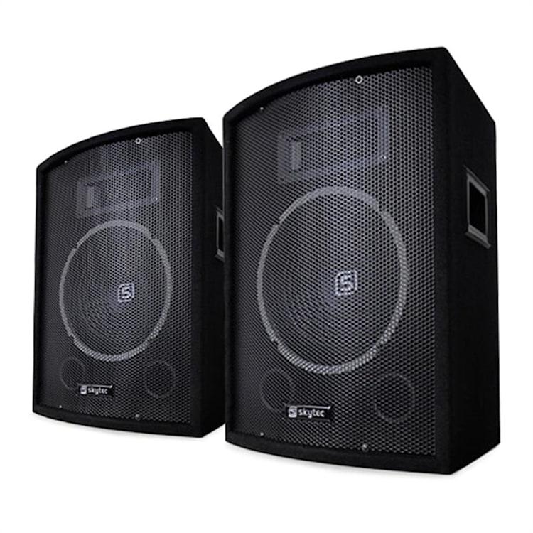 SL10 passieve luidsprekers 10" woofer 150/250 w max. monitor set van 2