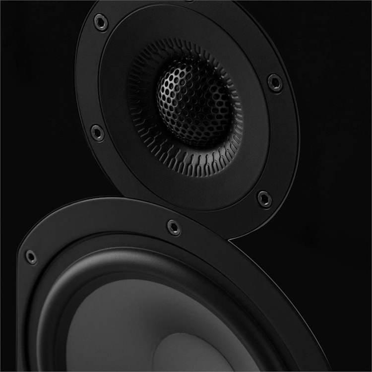 Unison Reference 802 Edition - stereoinstallatie versterker boxen + cover Zwart | Zilver