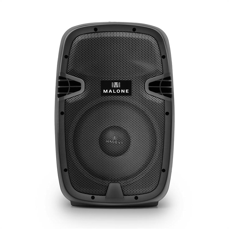 PW-2110 actieve PA luidsprekerset met microfoon 400W zwart