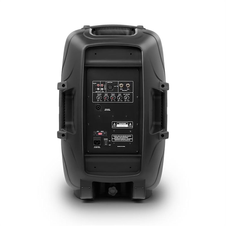 PW-2915 actieve PA luidsprekerset met microfoon 800W zwart