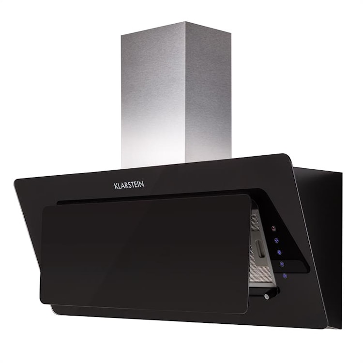 Lorea 90 Dunstabzugshaube inklusive 2 x Aktivkohlefilter schwarz