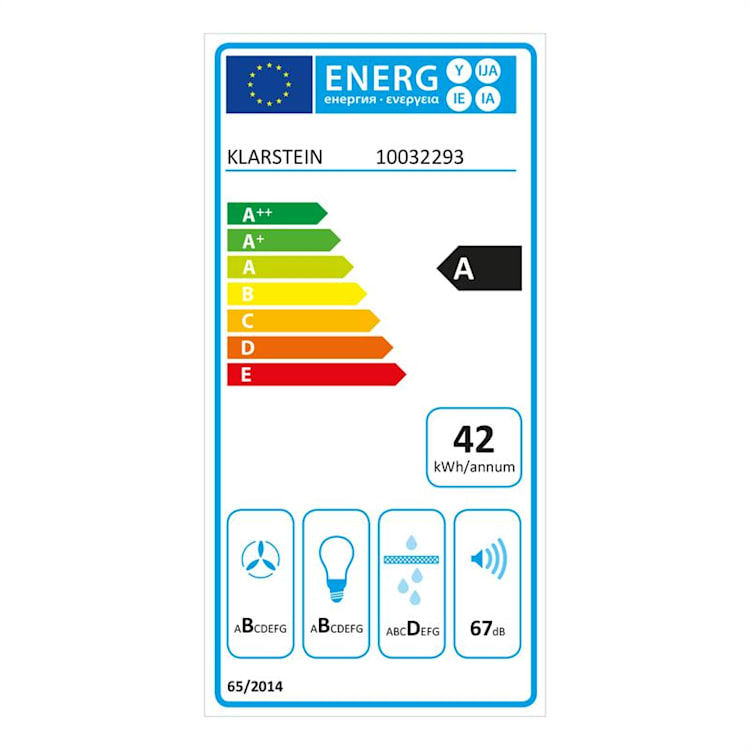 Sabia 60 Campana extractora 60 cm Incluye 2 filtros de carbón activo Blanco Blanco