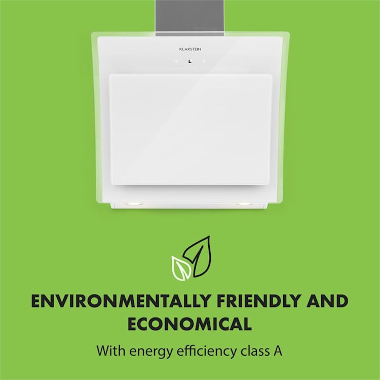 Sabia 60 Campana extractora 60 cm Incluye 2 filtros de carbón activo Blanco Blanco
