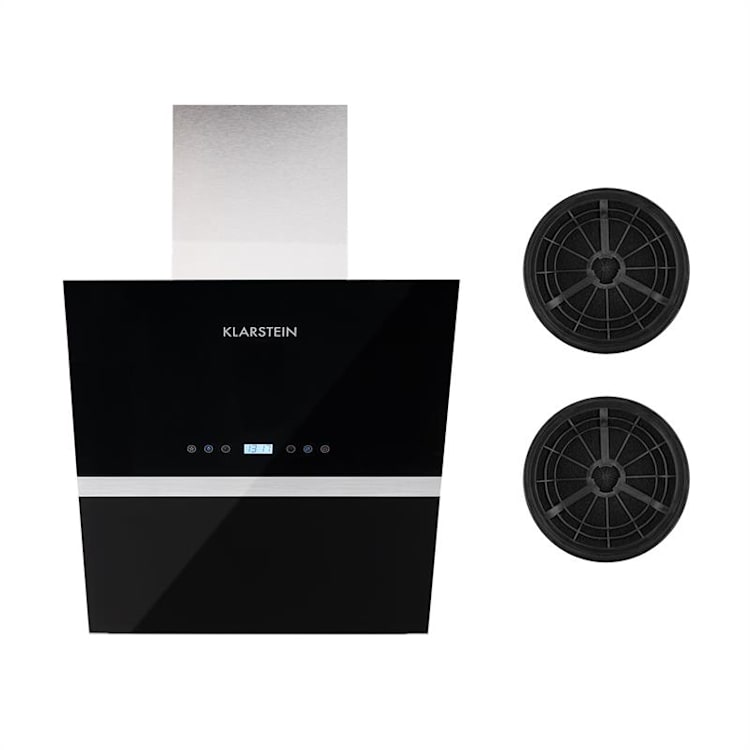 Aurea VII Exaustor Set de Recirculação de Ar 60cm Filtro de Carvão Ativado Preto 60 cm | Preto