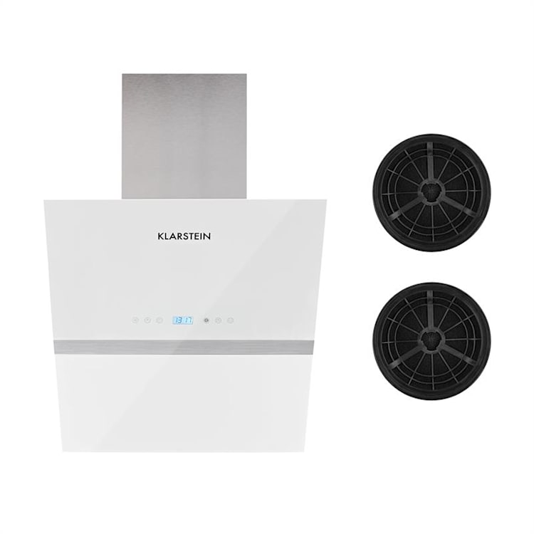 Aurea VII Campana extractora Set de circulación de aire 60cm Filtro de carbón activado blanca 60 cm | Blanco