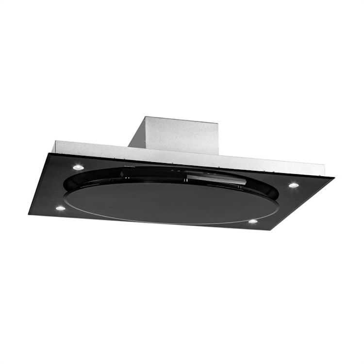 Secret Service recyclage d'air 110cm 800m³/h & filtres à charbon actif noire Noir