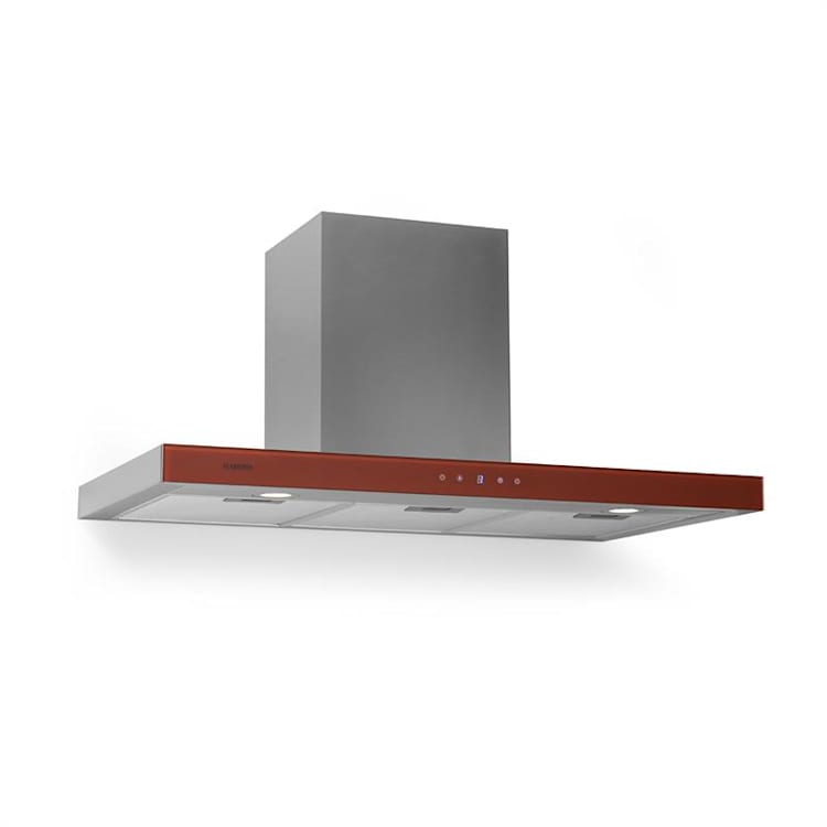 Bon Vivant Rouge Exaustor Set de Recirculação de Ar Filtros de Carvão Ativado Vermelho Vermelho