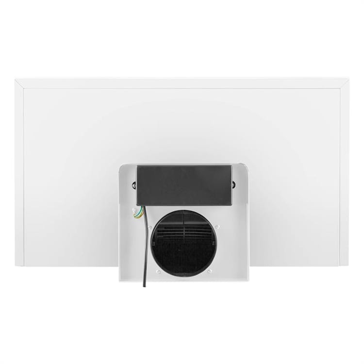 Bon Vivant Blanc Cooker Extractor Hood Recirculation Set Activated Carbon Filter White White