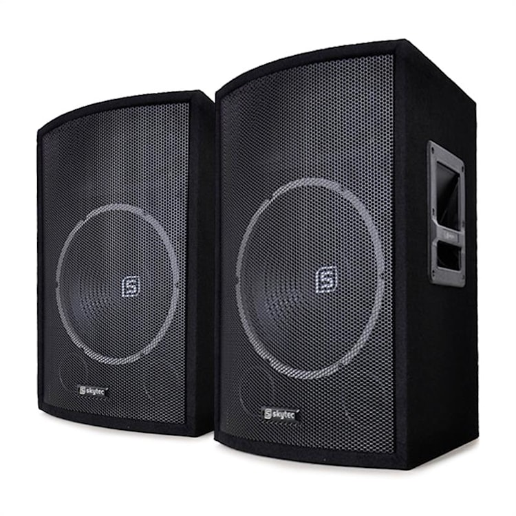 Skytec SL12 passief luidsprekerpaar 12" woofer 200W / 300W max. 2-weg bassreflex 12" (30 cm) - luidsprekerset