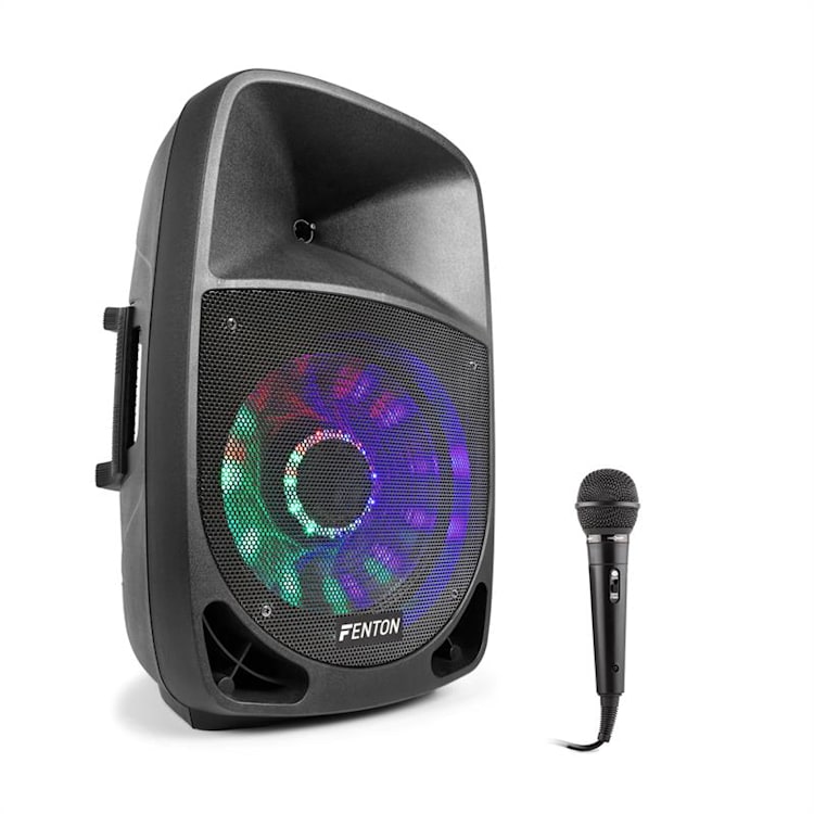 FT1500A Set enceinte sono Bluetooth active 15" / 38cm 350W + micro - noir